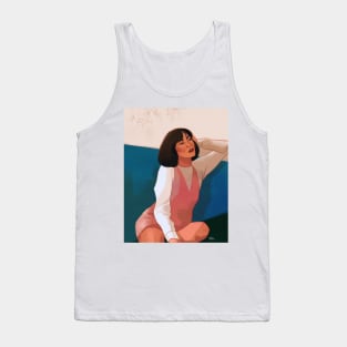 Colorblock Girl Tank Top